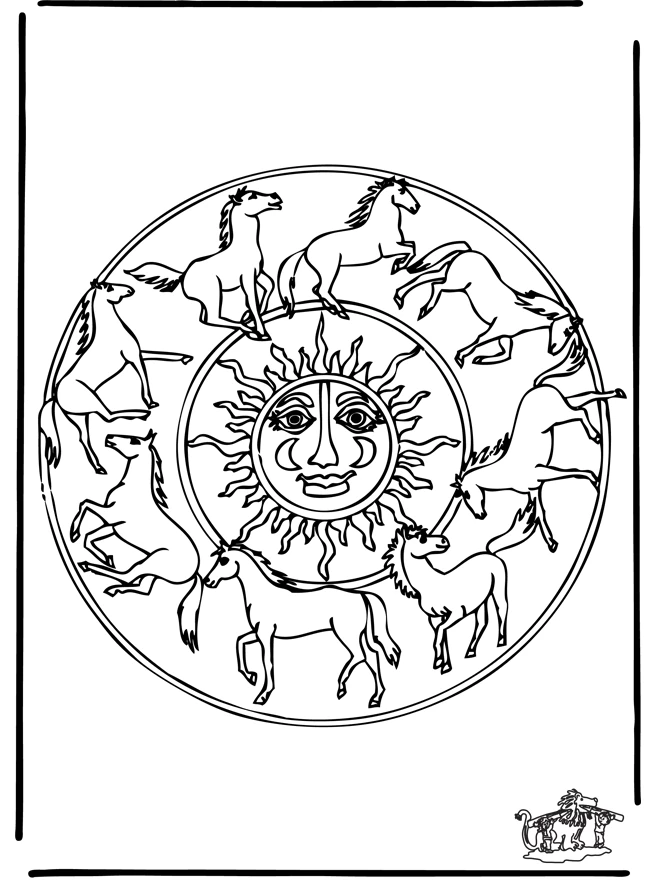Mandalas Animaux 171